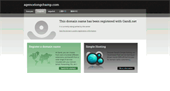 Desktop Screenshot of agencelongchamp.com